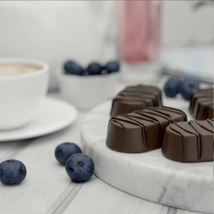 Brownie cake (Кекс глазированный с шоколадной начинкой)