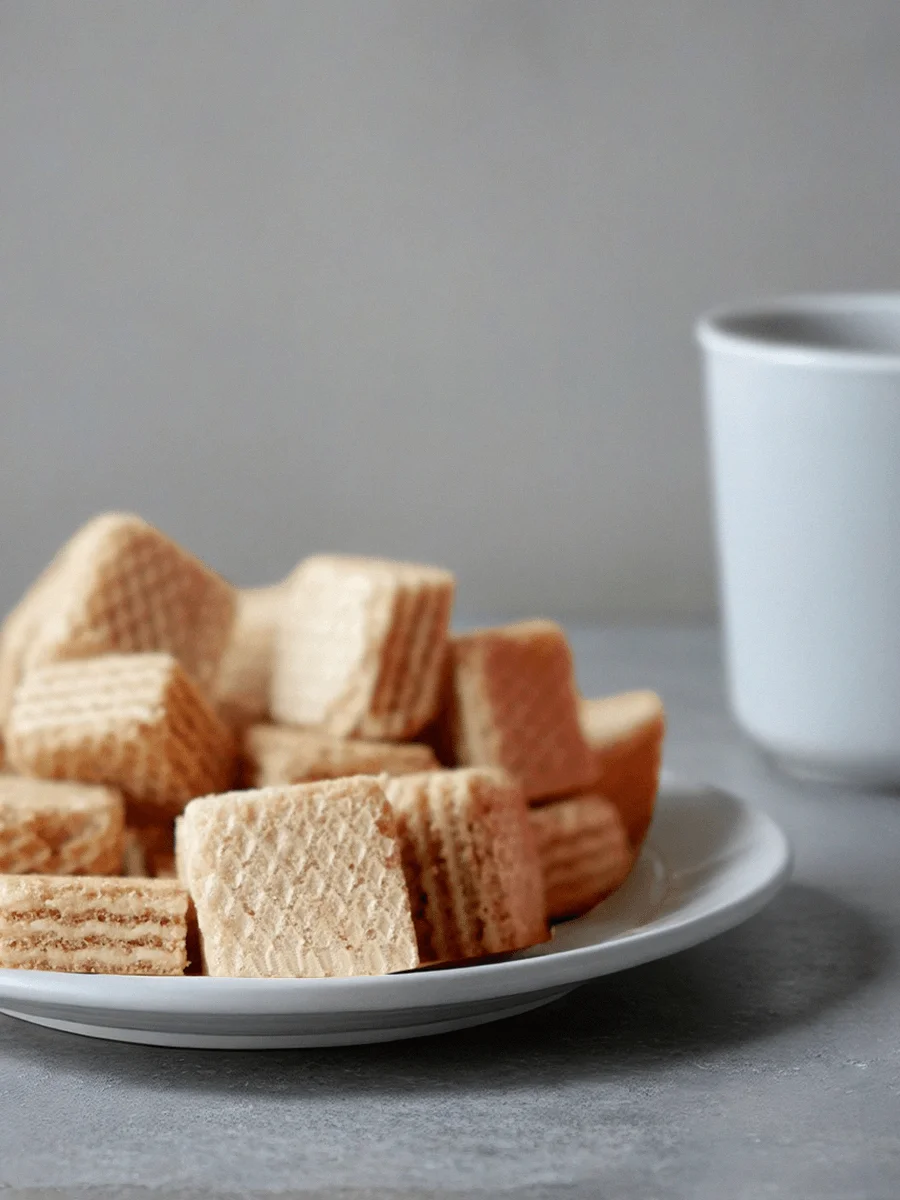 Fox’s wafel cub (Вафли с кокосовой начинкой)